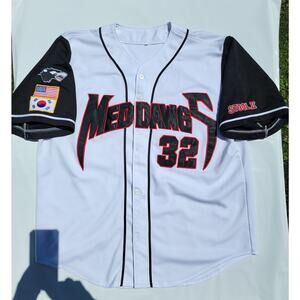 Med Dawg's Jersey #32 D-BO- 2nd Infantry Division Warriors Korea Jersey Size XXL